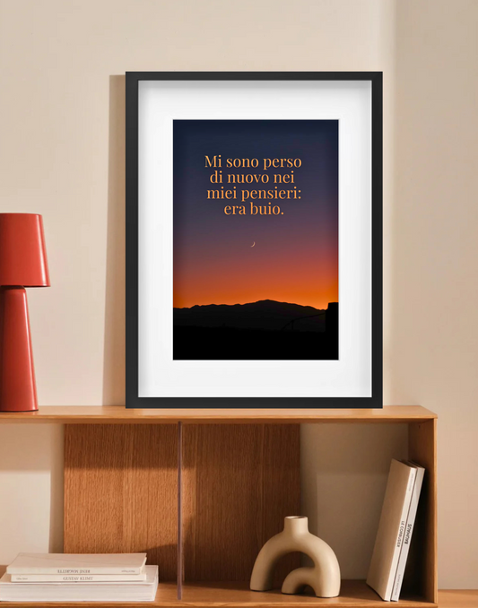 Tramonto estetico, vita tragica.