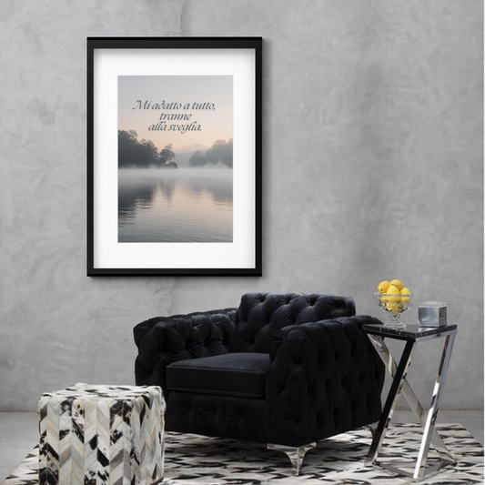 Acqua calma, anima pigra.