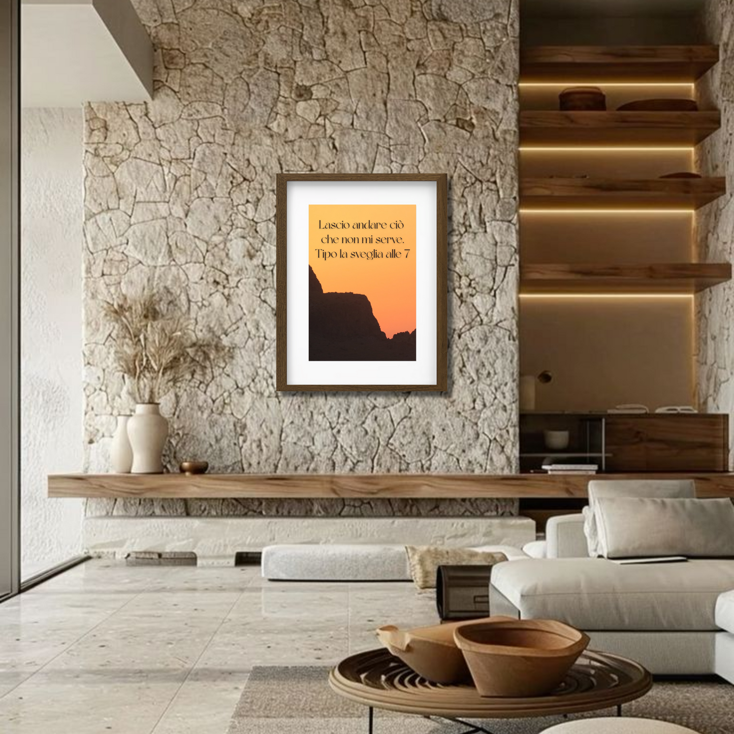 Lasciarsi andare. Come la sveglia.