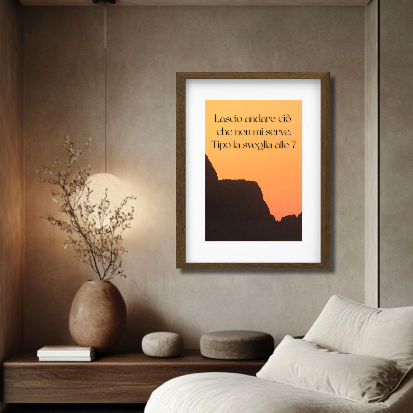 Lasciarsi andare. Come la sveglia.