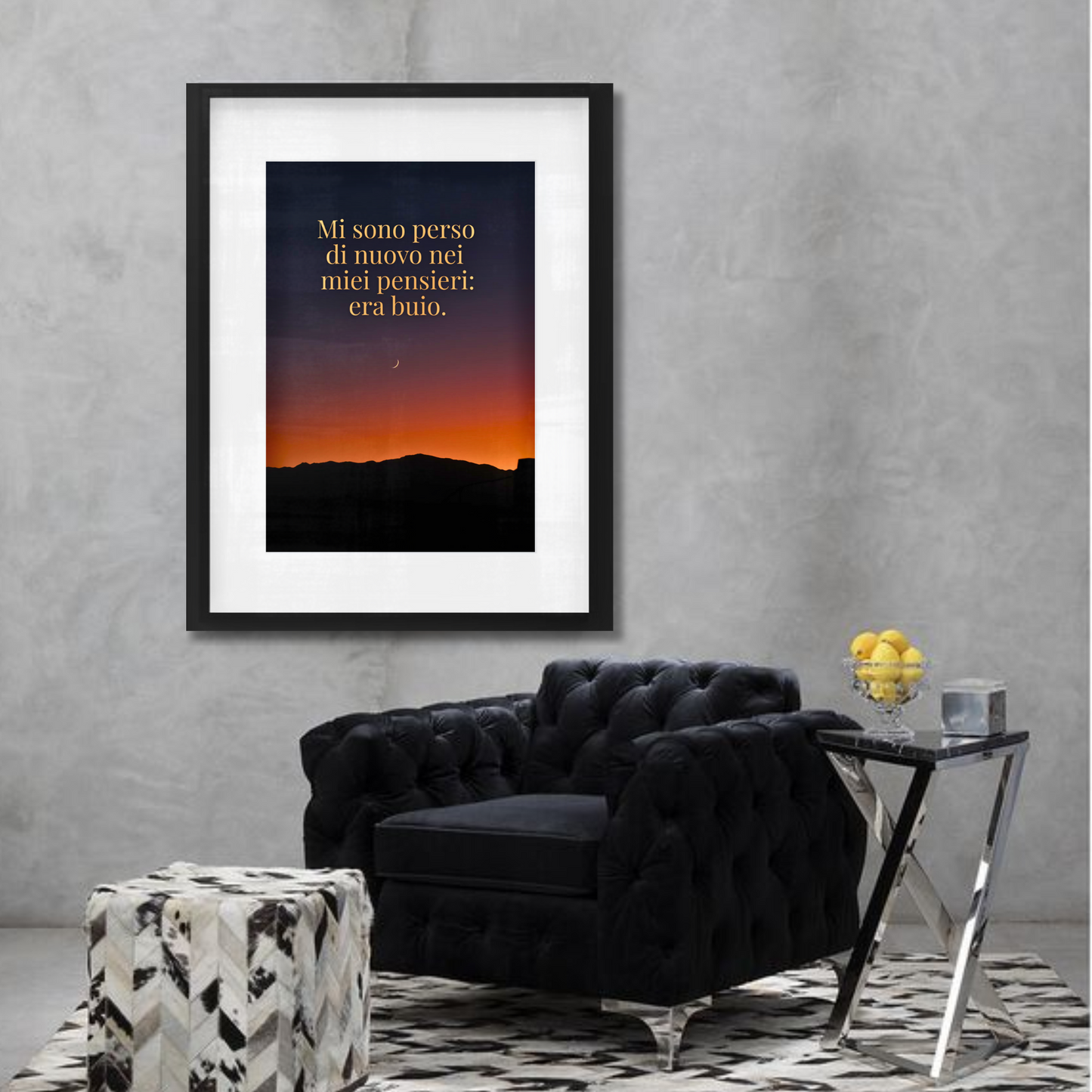 Tramonto estetico, vita tragica.