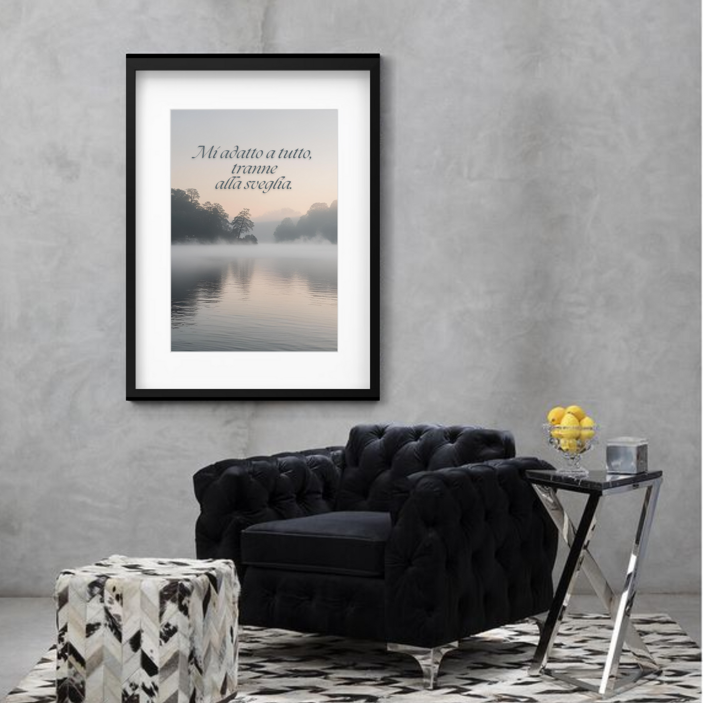 Acqua calma, anima pigra.