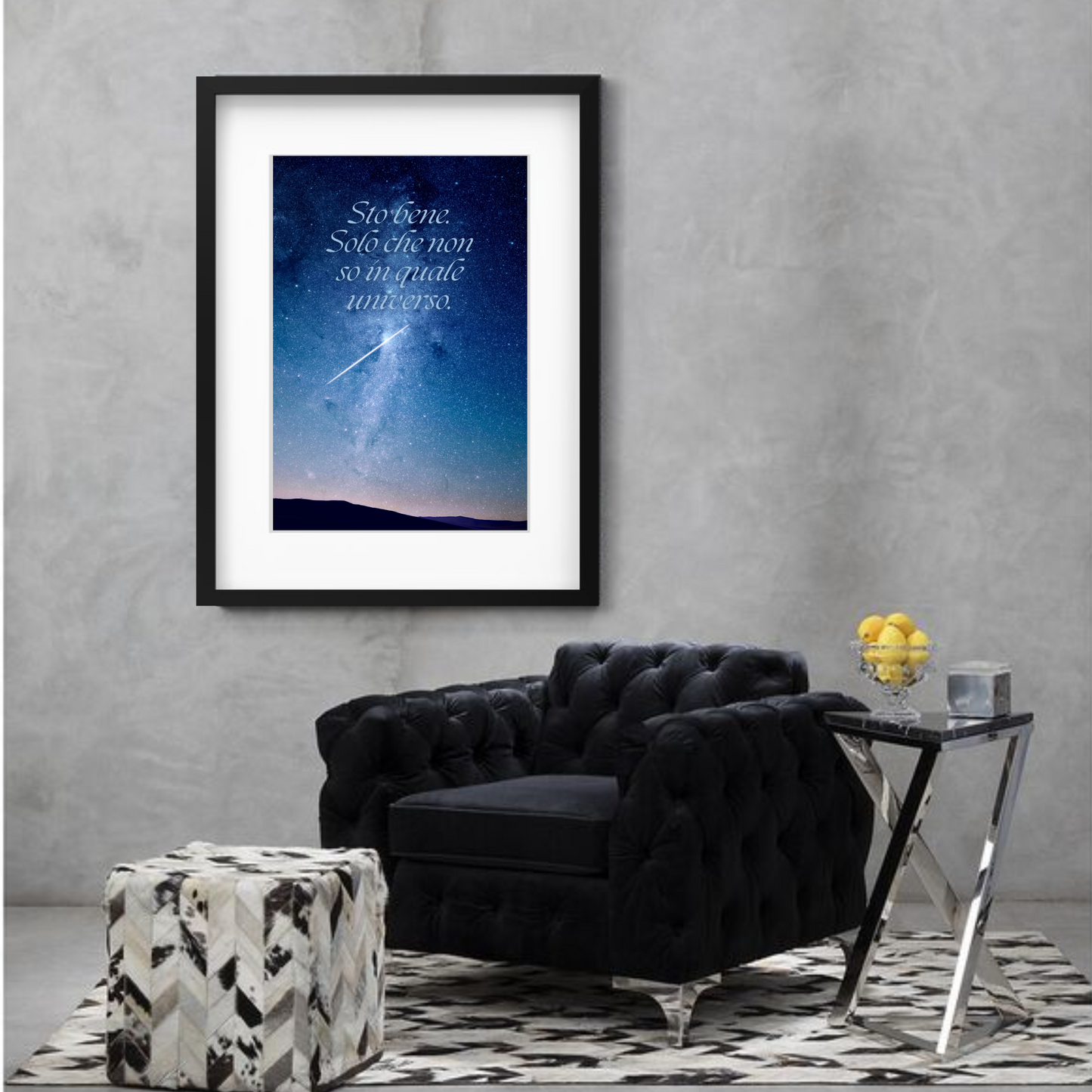 Così piccolo nell’universo, eppure così incasinato.