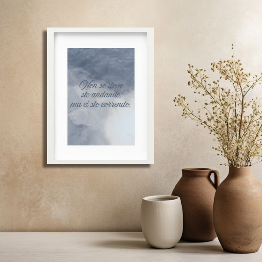 Corsa verso l’incertezza.